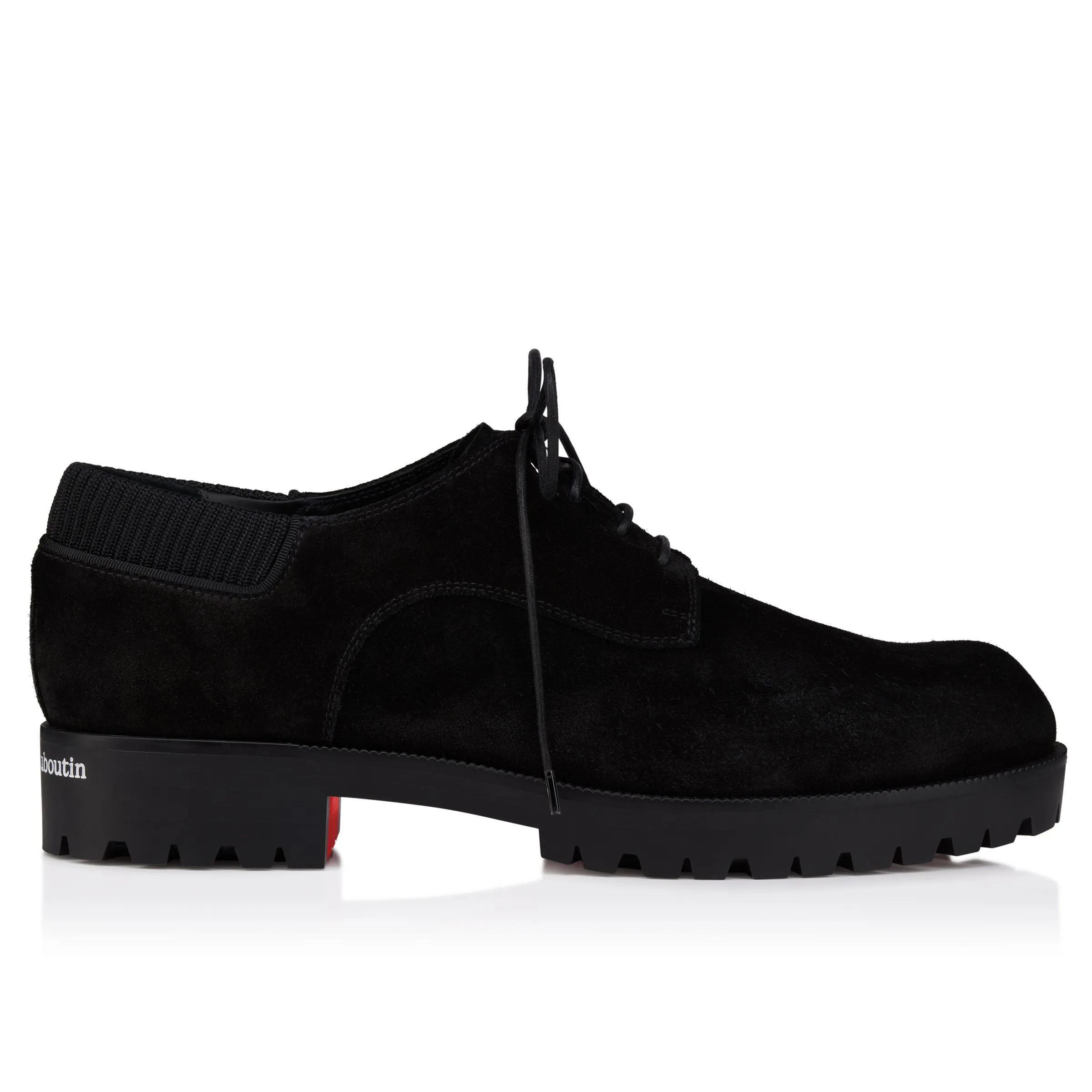 Christian Louboutin Cavafield – Derbies – Reversed calf leather – Black – Men - Gifts - alternate view 3